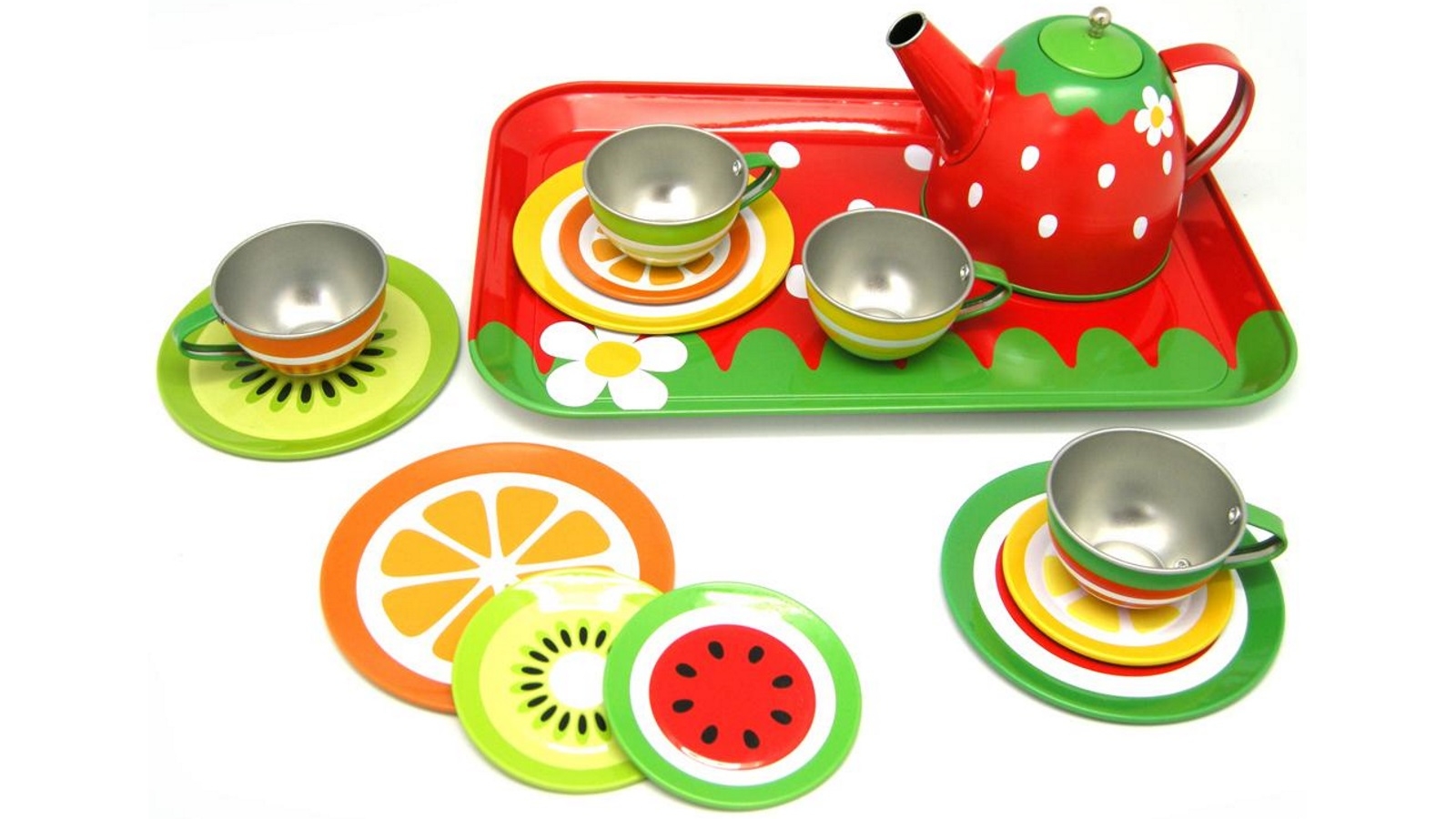 Kaper Kidz Fruit Tin Tea Set