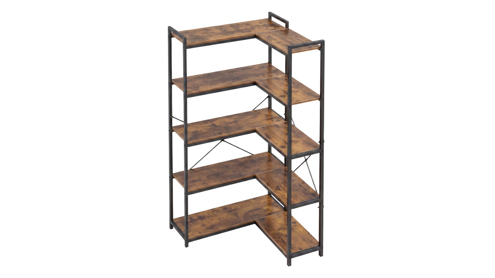 Levede 5-Tier L-Shape Corner Storage Shelf Display
