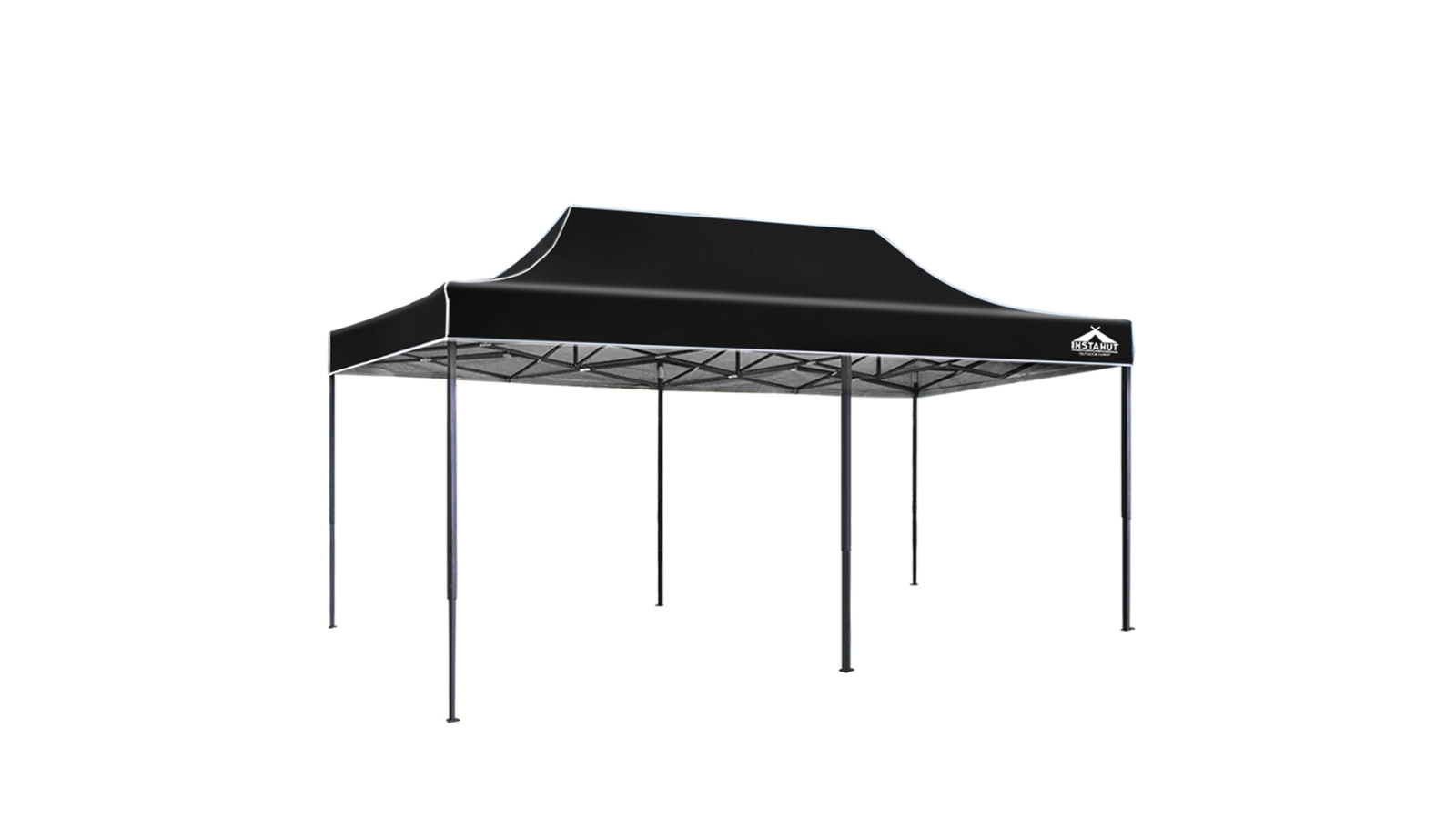 Instahut 3x6m Outdoor Gazebo - Black