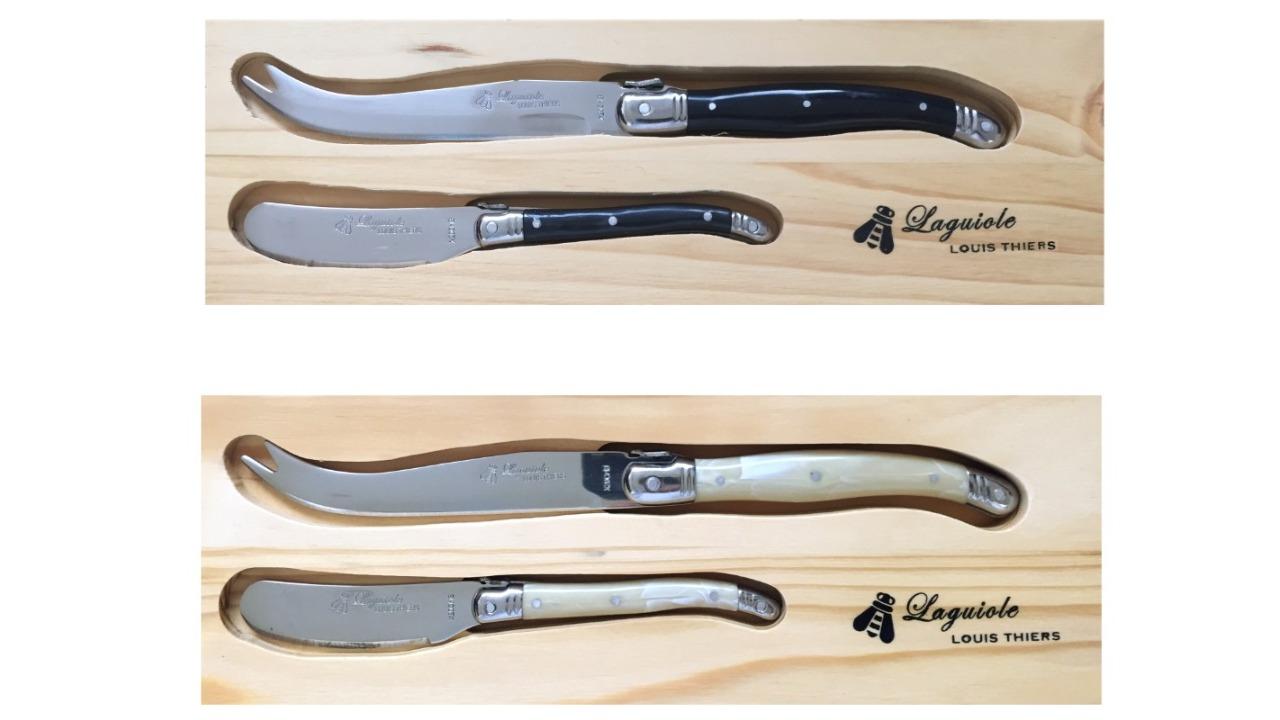 Laguiole By Louis Thiers 2 Piece Cheese Knives Set