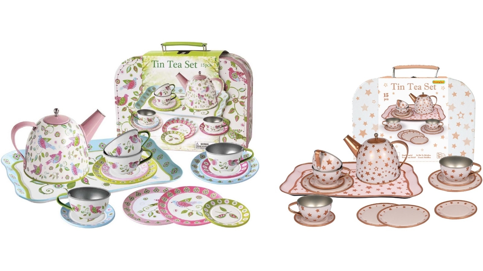 Kaper Kidz Tin Tea Set in Suitcase