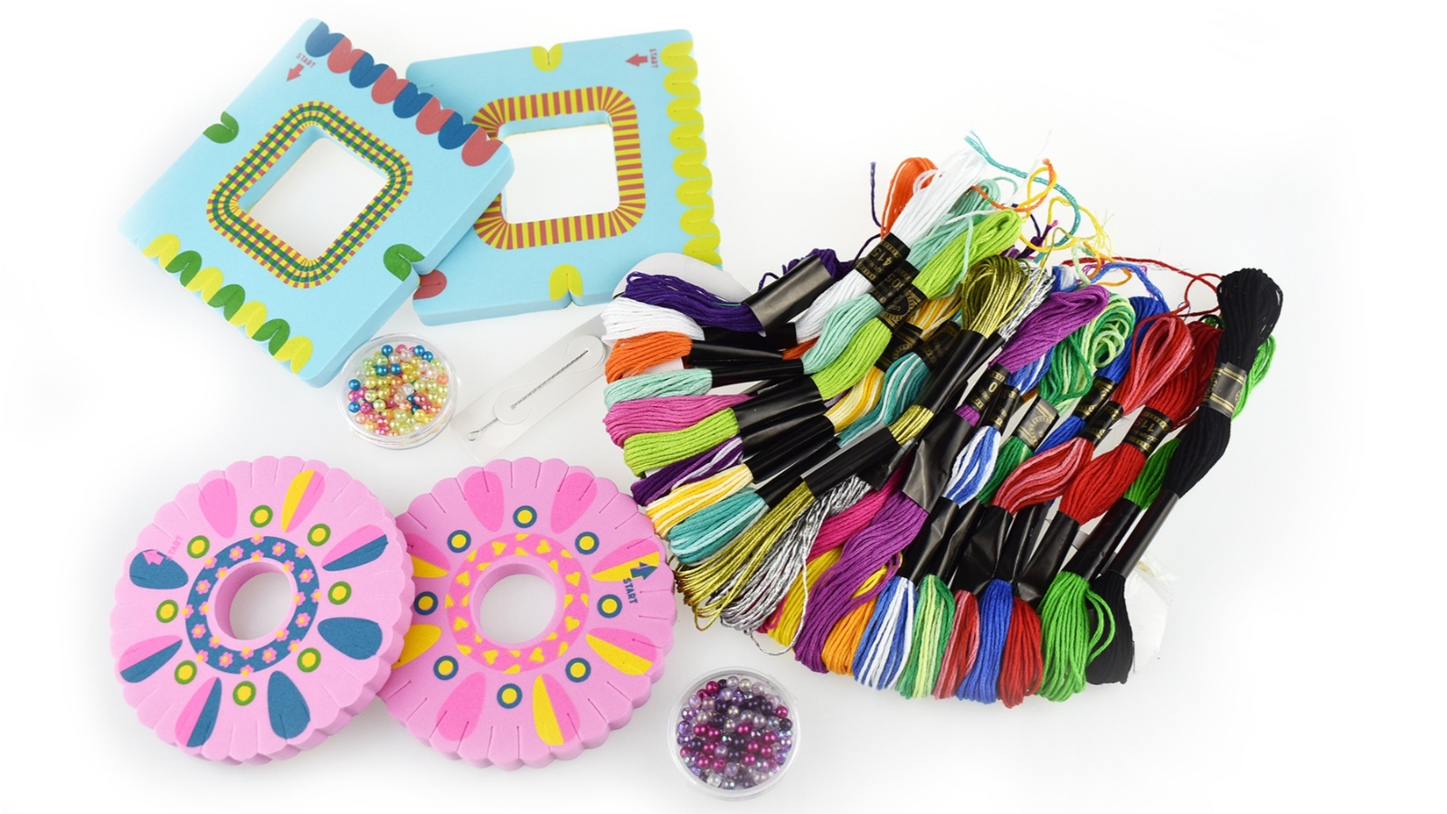 Kaper Kidz Pink Friends 4 Ever Bracelet Making Kit