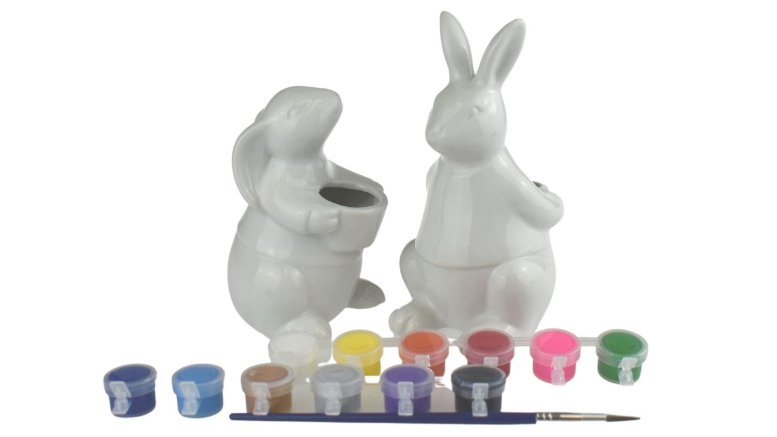 Kaper Kidz Pyo Bunny Vases Craft Kit