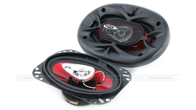 Boss Boss Audio 4x6" 3Way Coaxial Speakers Harvey Norman