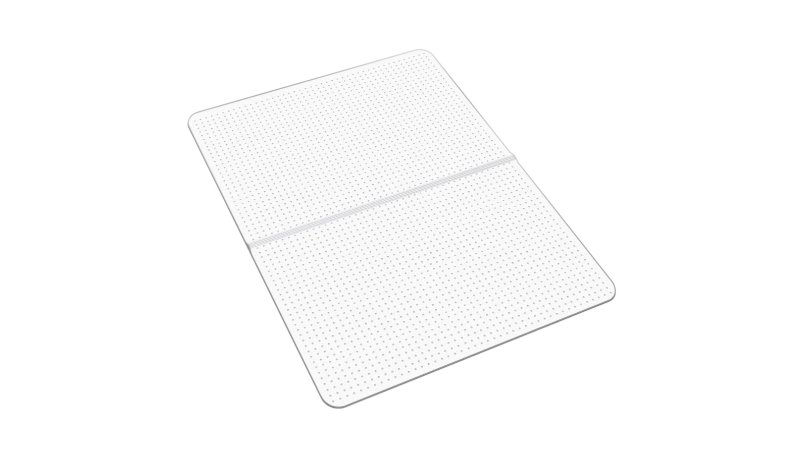 Vevor 915 x 122.5cm Chair Mat for Carpeted Floor Rectangular