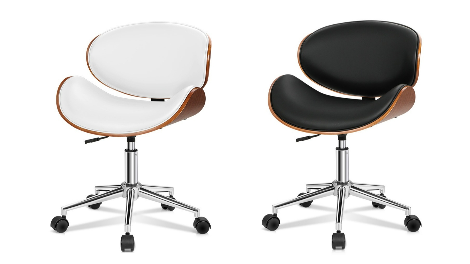 ALFORDSON 51.5cm Leather Office Chair