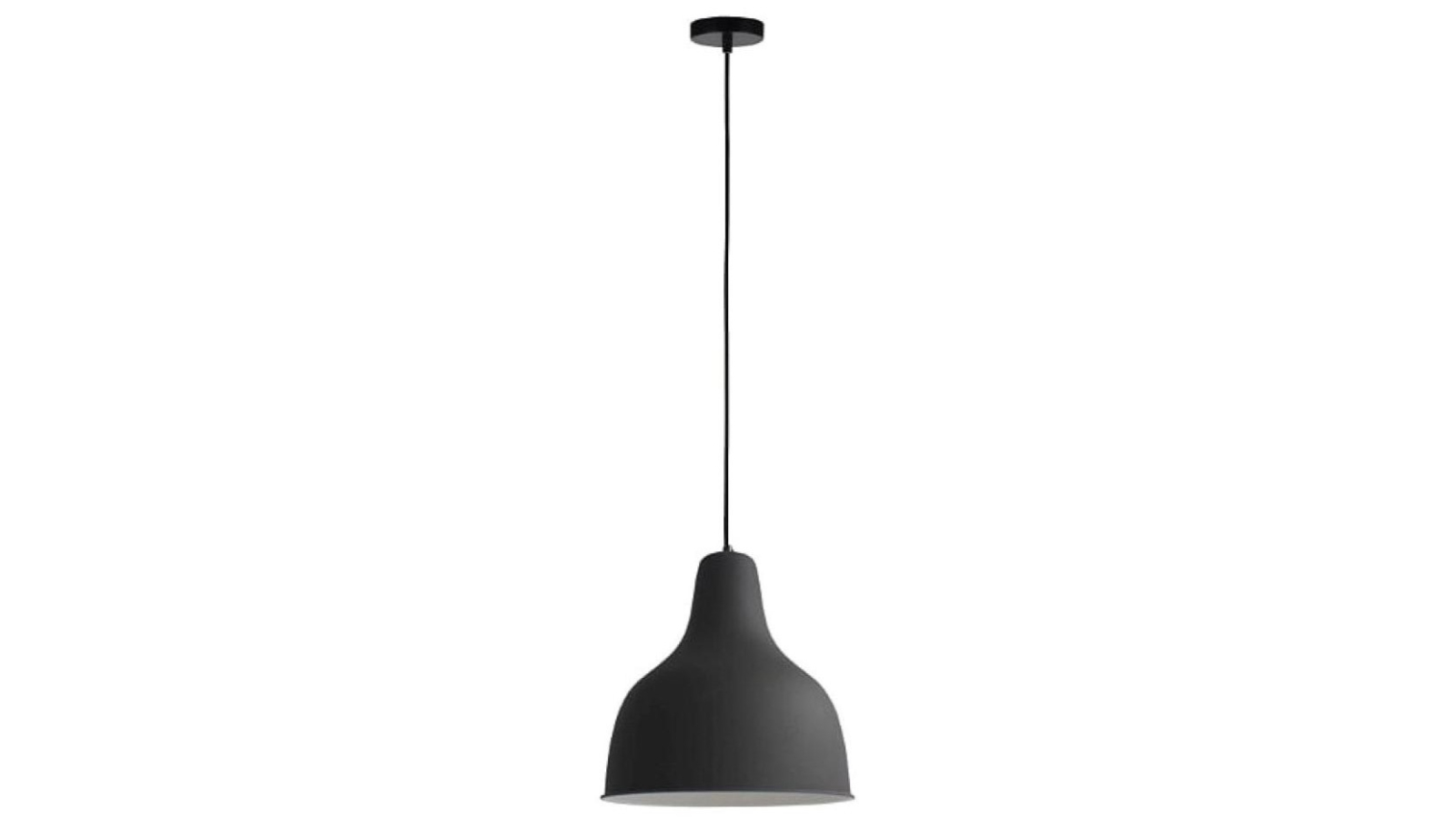 Luminea Charlie Modern Hanging Pendant Light - Black
