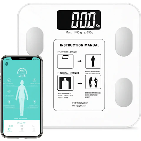 Kangaroo Fitness Dynamic Health Digital Body Weight Scale