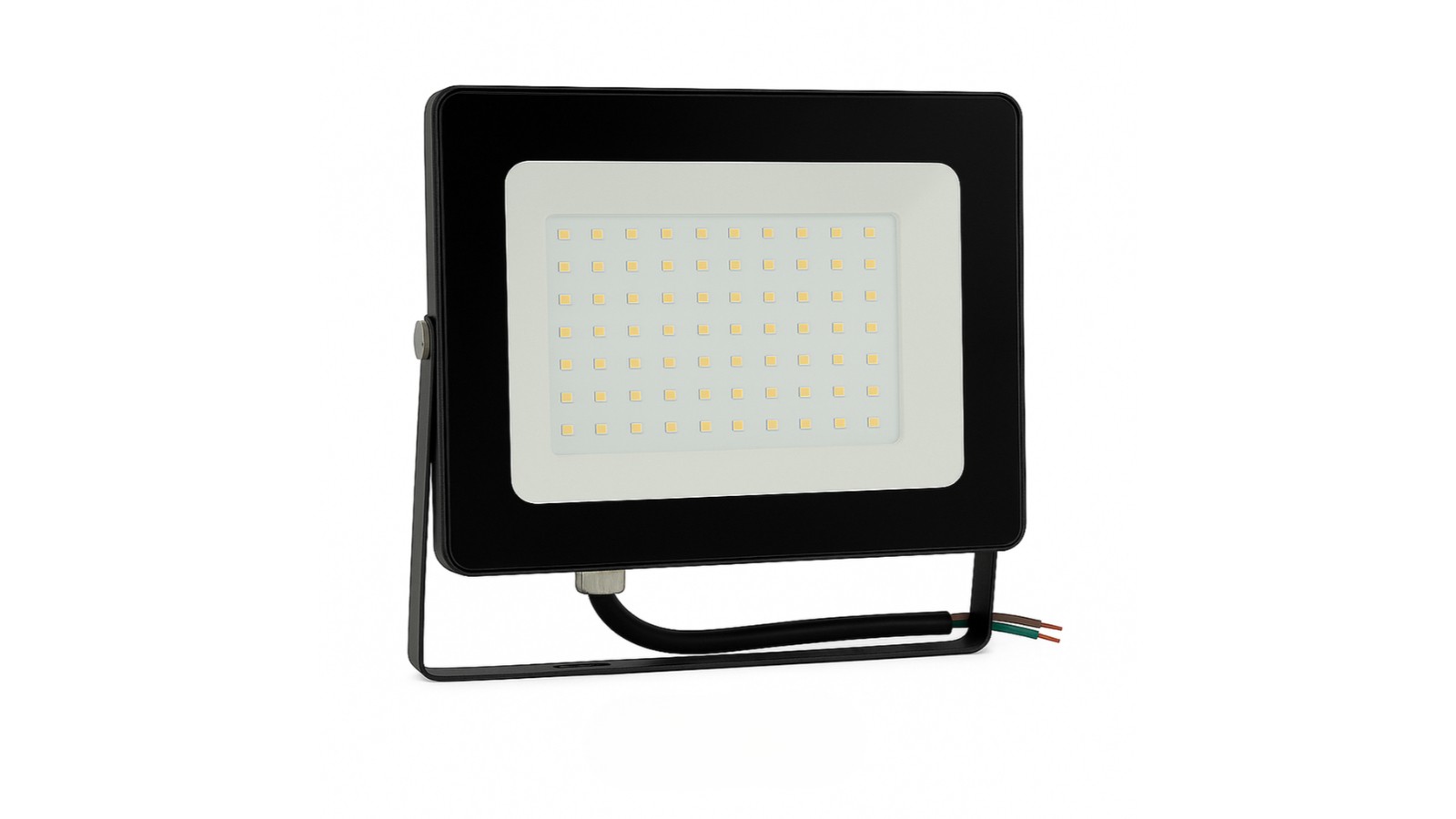 Eli & Co. Lighting Pack of 3 Verta LED 100W IP65 Outdoor Flood Light
