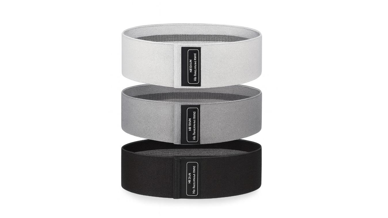 Kangaroo Fitness 3 Piece Resistance Band for Legs and Butt