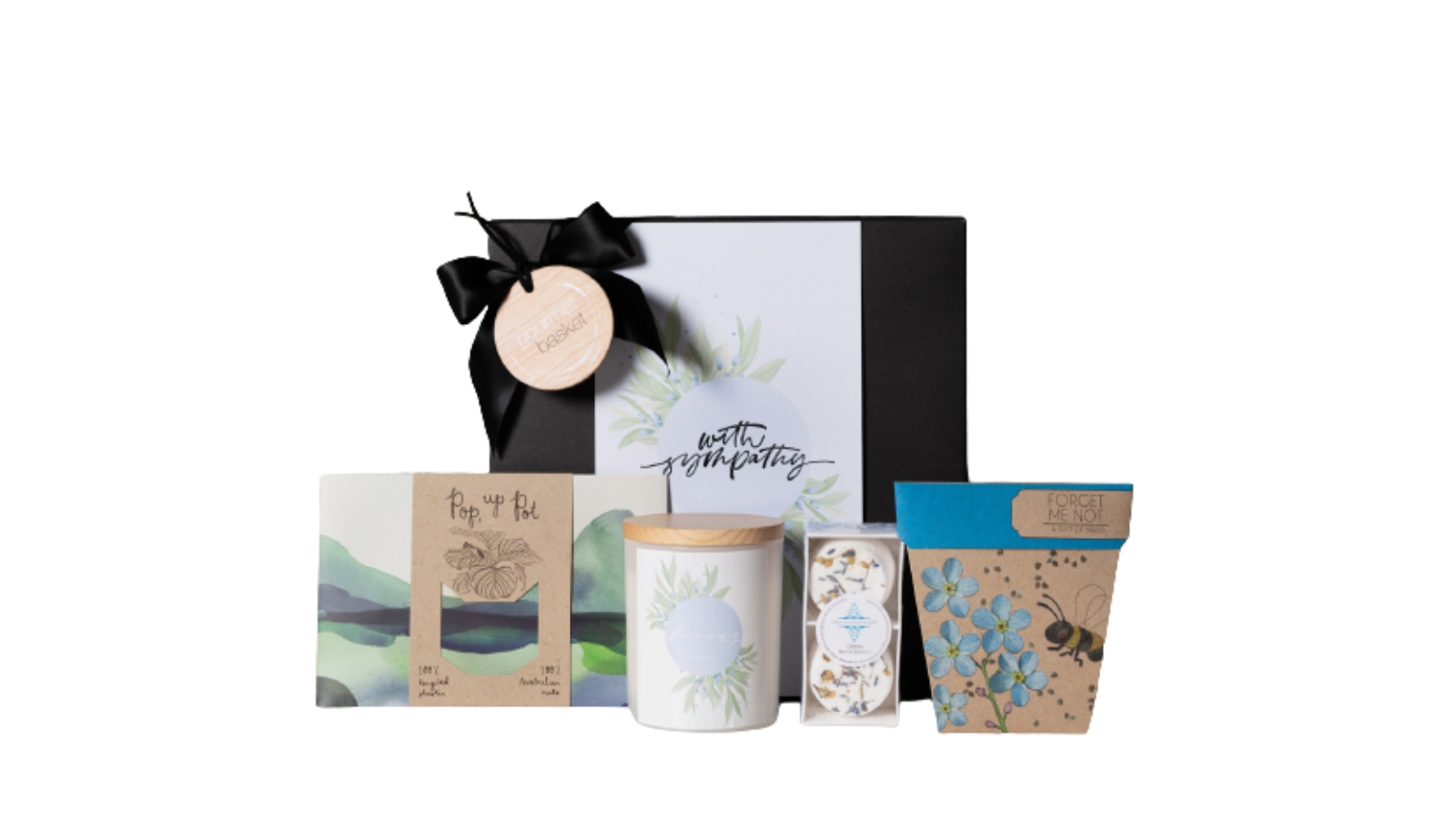 Gourmet Basket Cherished Memories Sympathy Hamper
