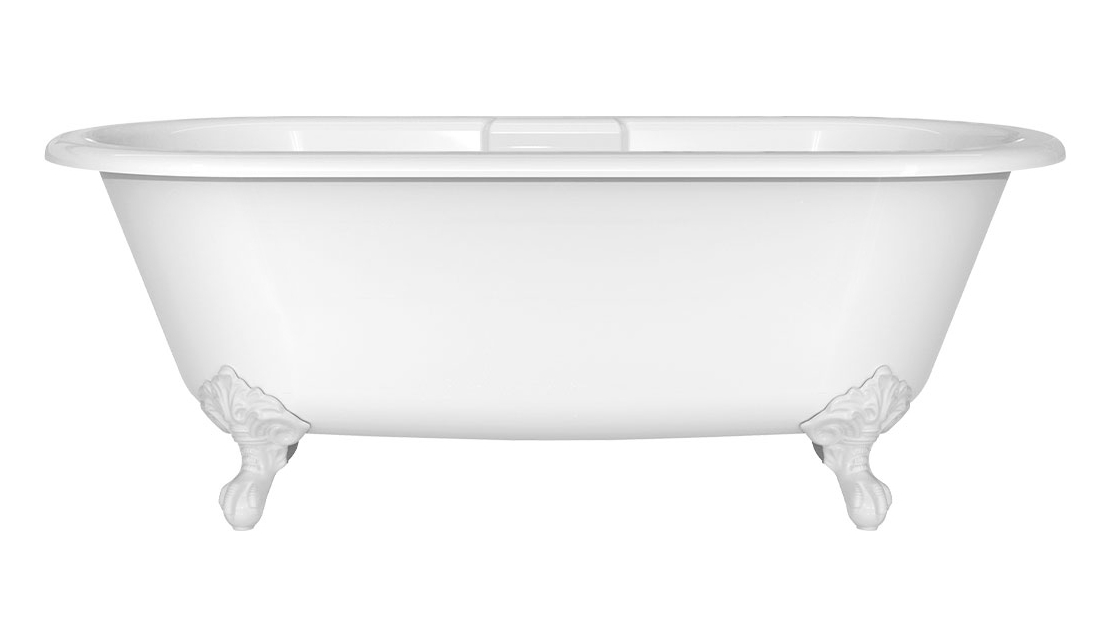 Victoria & Albert Cheshire Freestanding Bath with QUARRYCAST Gloss White Feet