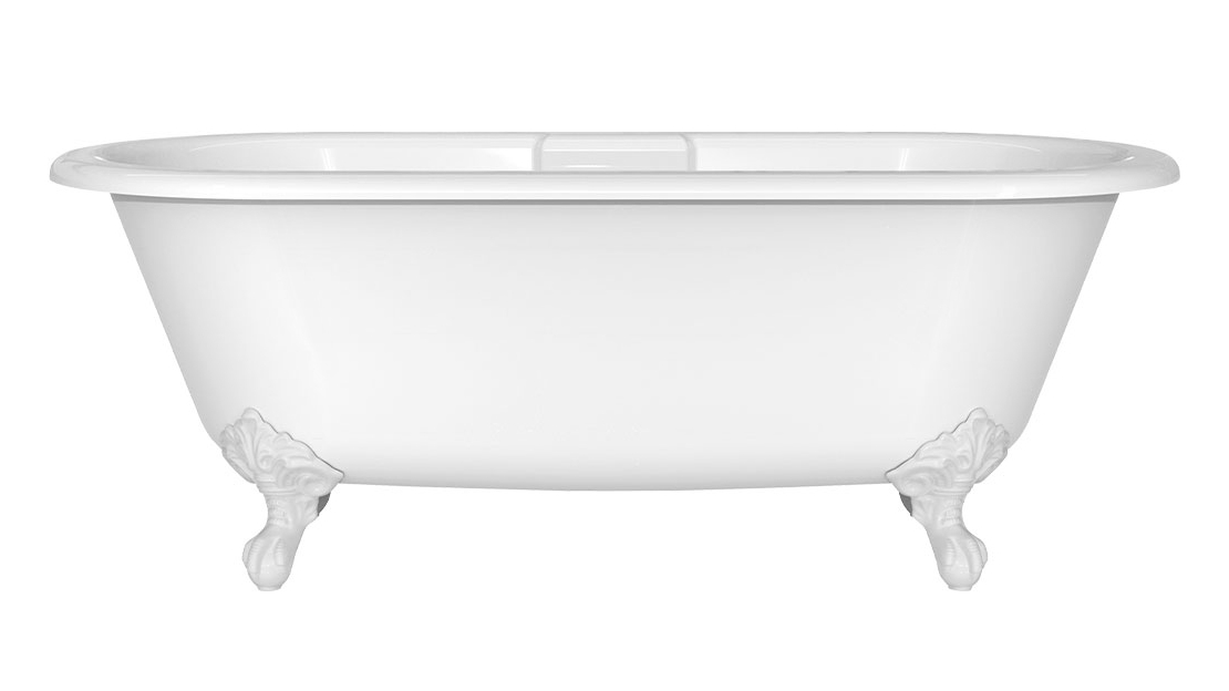 Victoria & Albert Cheshire Freestanding Bath with QUARRYCAST Matte White Feet