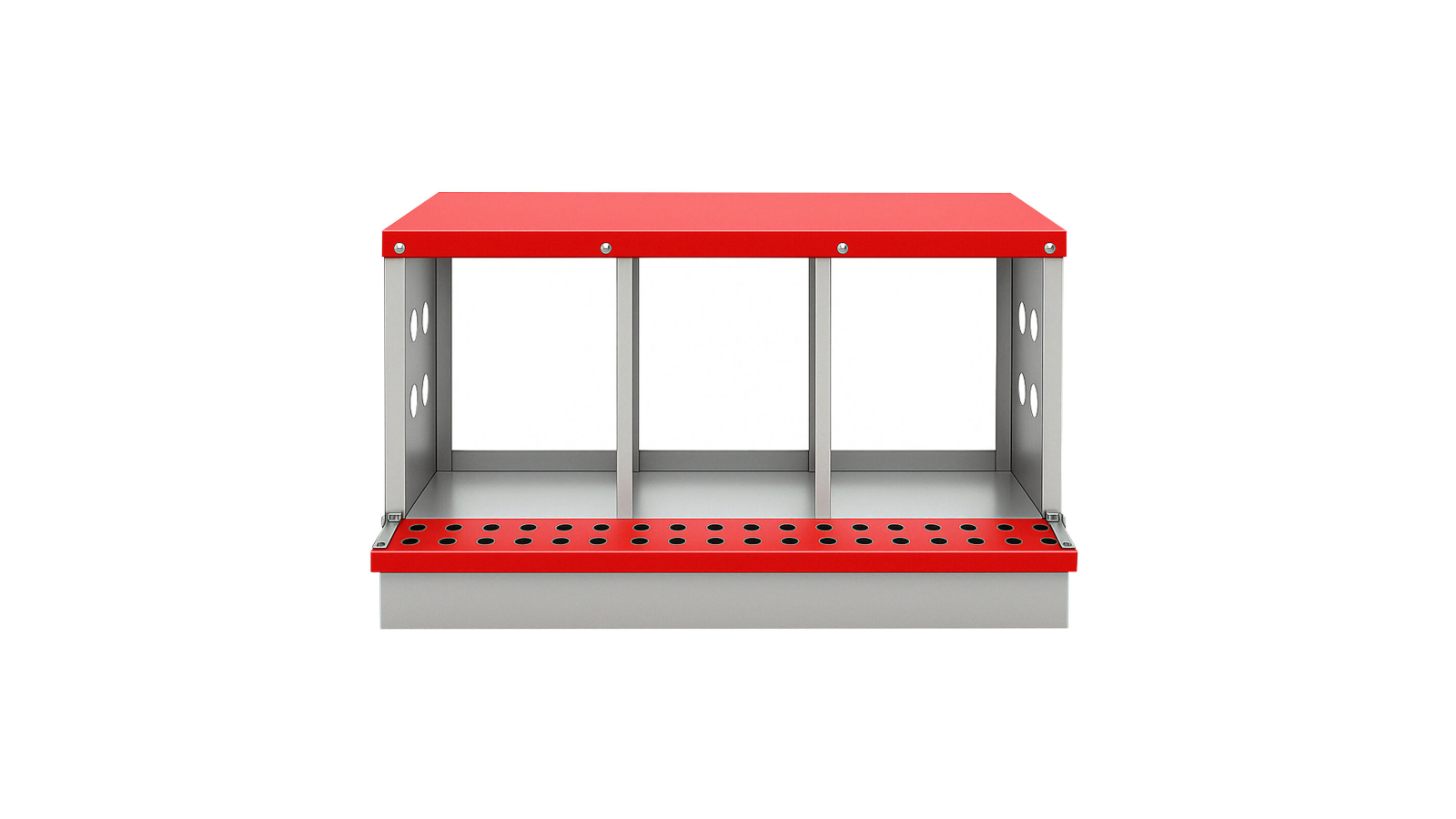Topet 1 x 3 Metal Indoor Outdoor Chicken Nesting Box