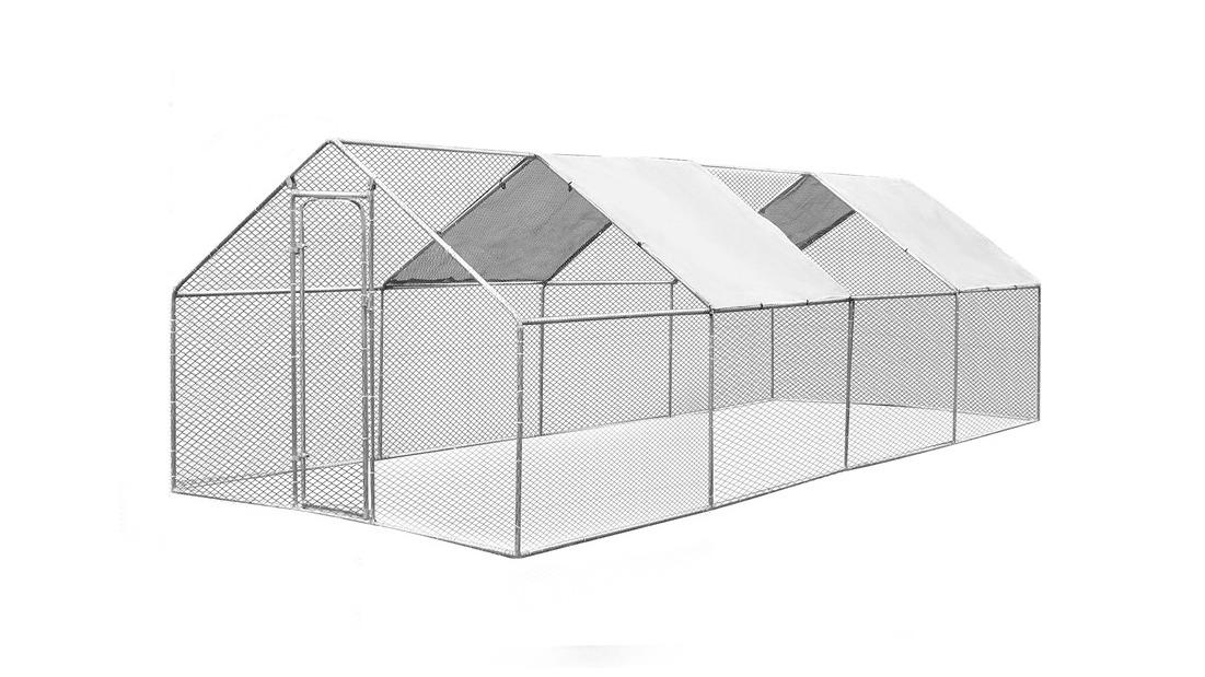 Topet Large Walk-in Chicken Coop - 300 x 800 x 195cm