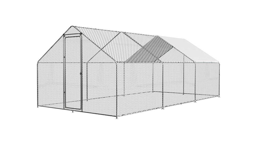 Topet Large Walk-in Chicken Coop - 300 x 600 x 195cm