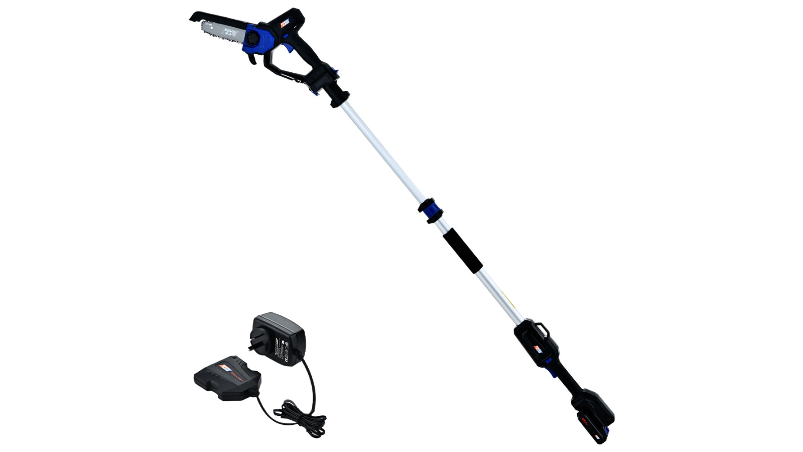 PowerBlade 20V Mini Chainsaw and Pole Saw With 2Ah Battery
