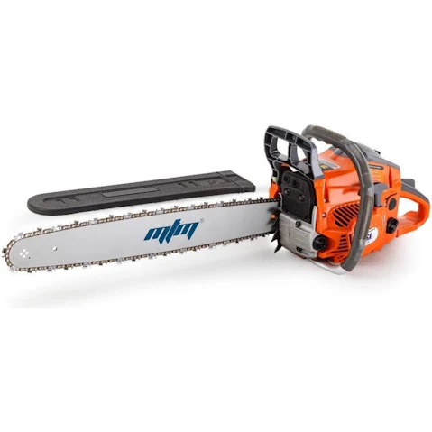 MTM Petrol Commercial Chainsaw 22" Bar E-Start Tree Pruning Chain Saw Top Handle