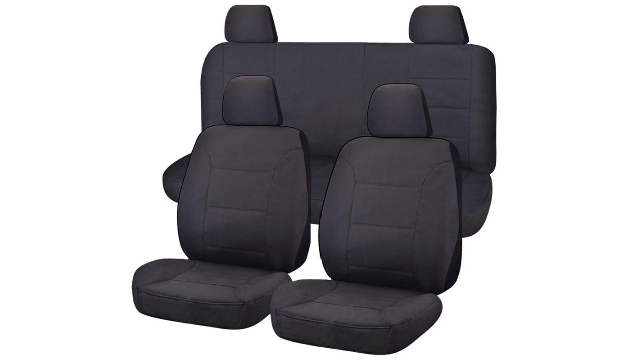 My Car Canvas Seat Cover for Nissan Navara D40 Series Dual Cab (2006-2015)