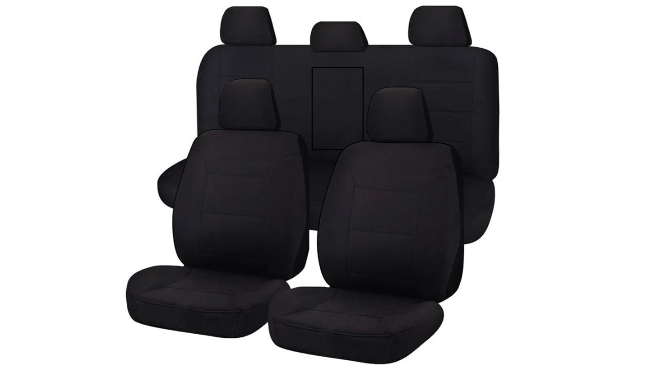 MyCar Canvas Seat Cover for Mitsubishi Triton MQ-MR Series Dual Cab (2015-2022)