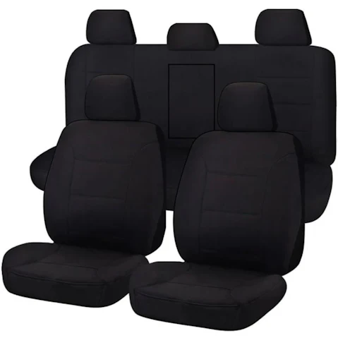 MyCar Canvas Seat Cover for Mitsubishi Triton MQ-MR Series Dual Cab (2015-2022)