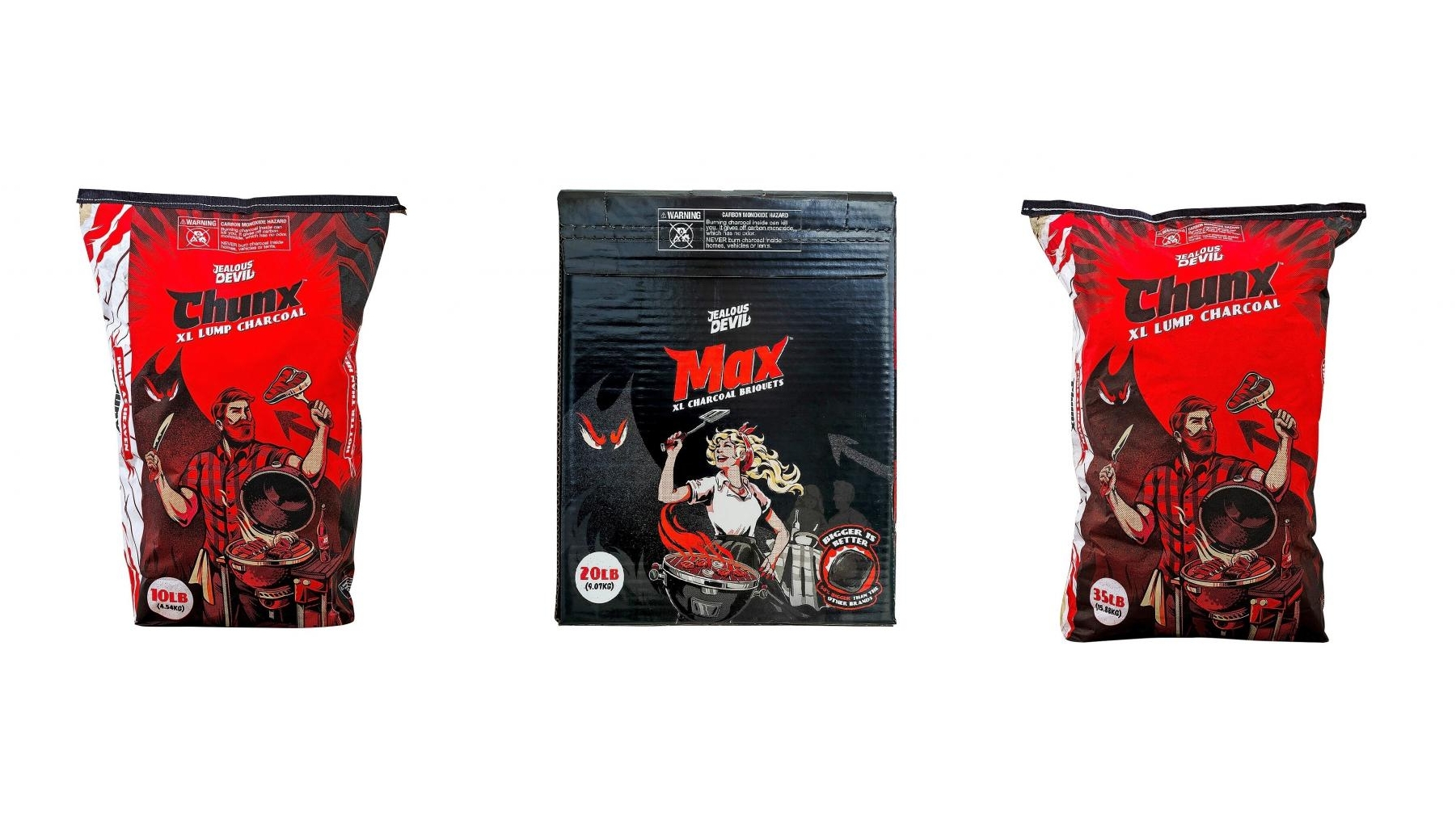 Jealous Devil Chunx XL Lump Charcoal