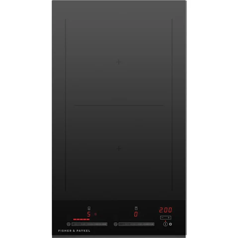 Fisher & Paykel 30cm Series 7 2 Zone Induction Cooktop SmartZone - Black