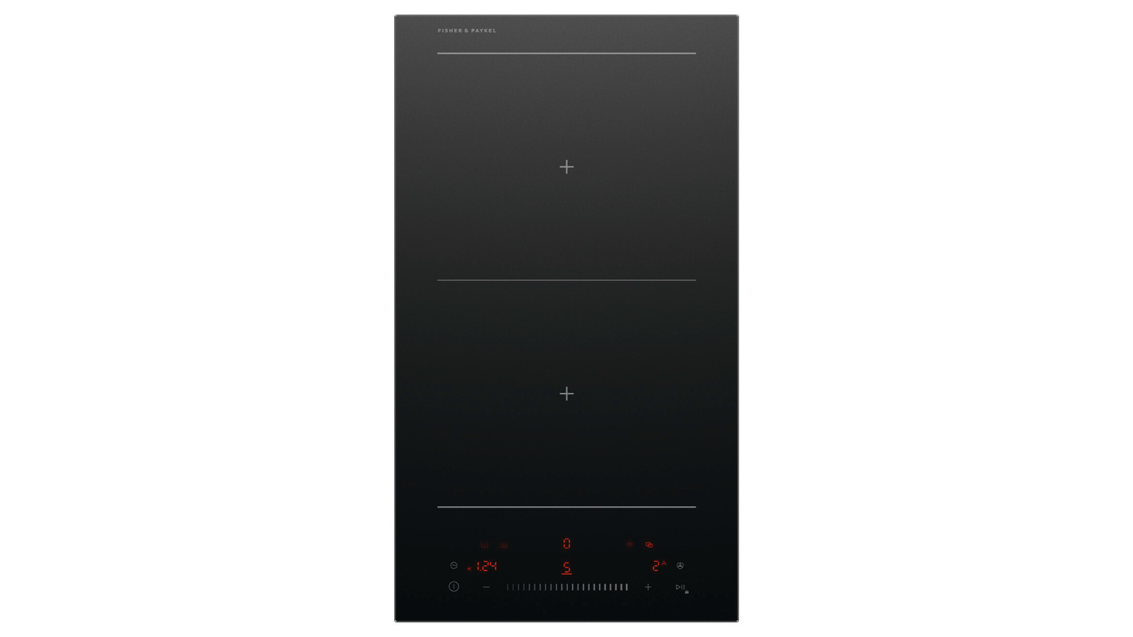 Fisher & Paykel 30cm Series 5 2 Zone SmartZone Induction Cooktop - Black Glass