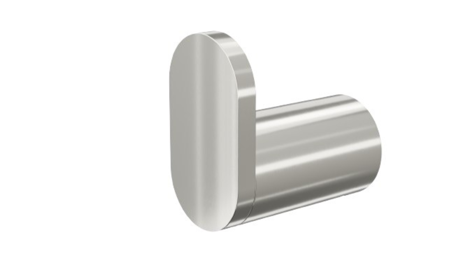 Linsol Circle Single Robe Hook - Brushed Nickel