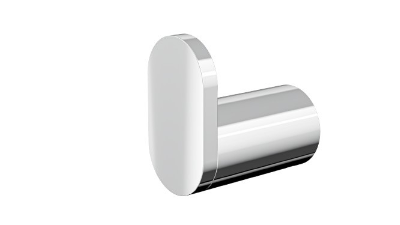 Linsol Circle Single Robe Hook - Chrome