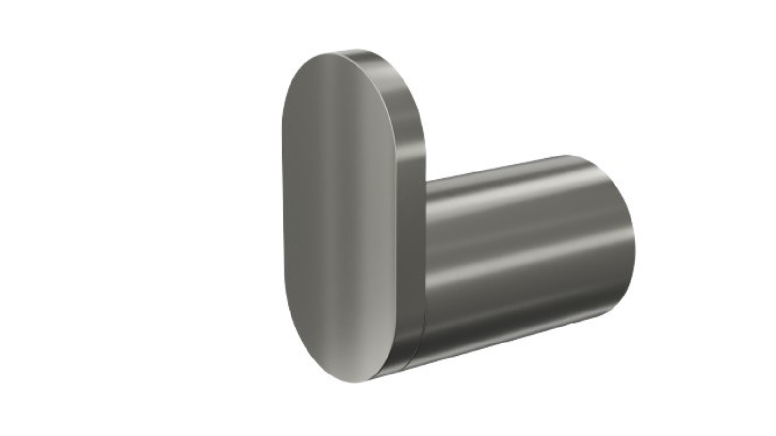 Linsol Circle Single Robe Hook - Gunmetal