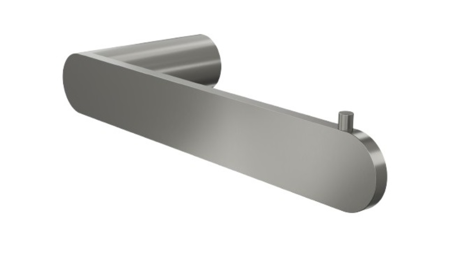 Linsol Circle Toilet Roll Holder - Gunmetal