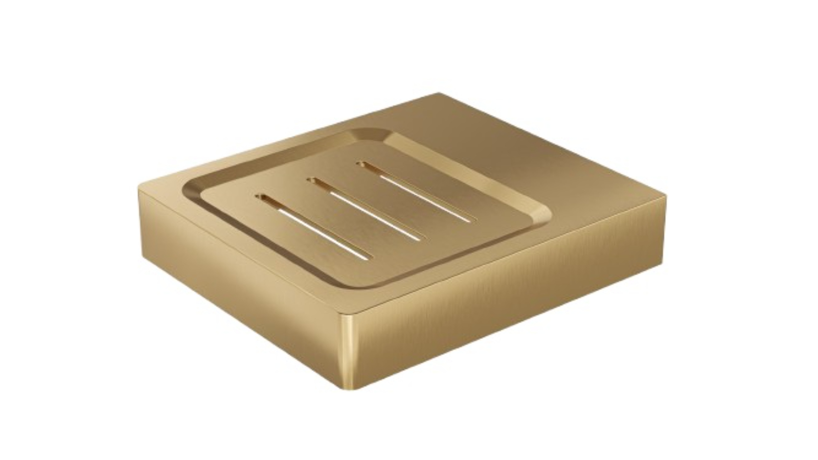 Linsol Circle Soap Dish - Brushed Brass