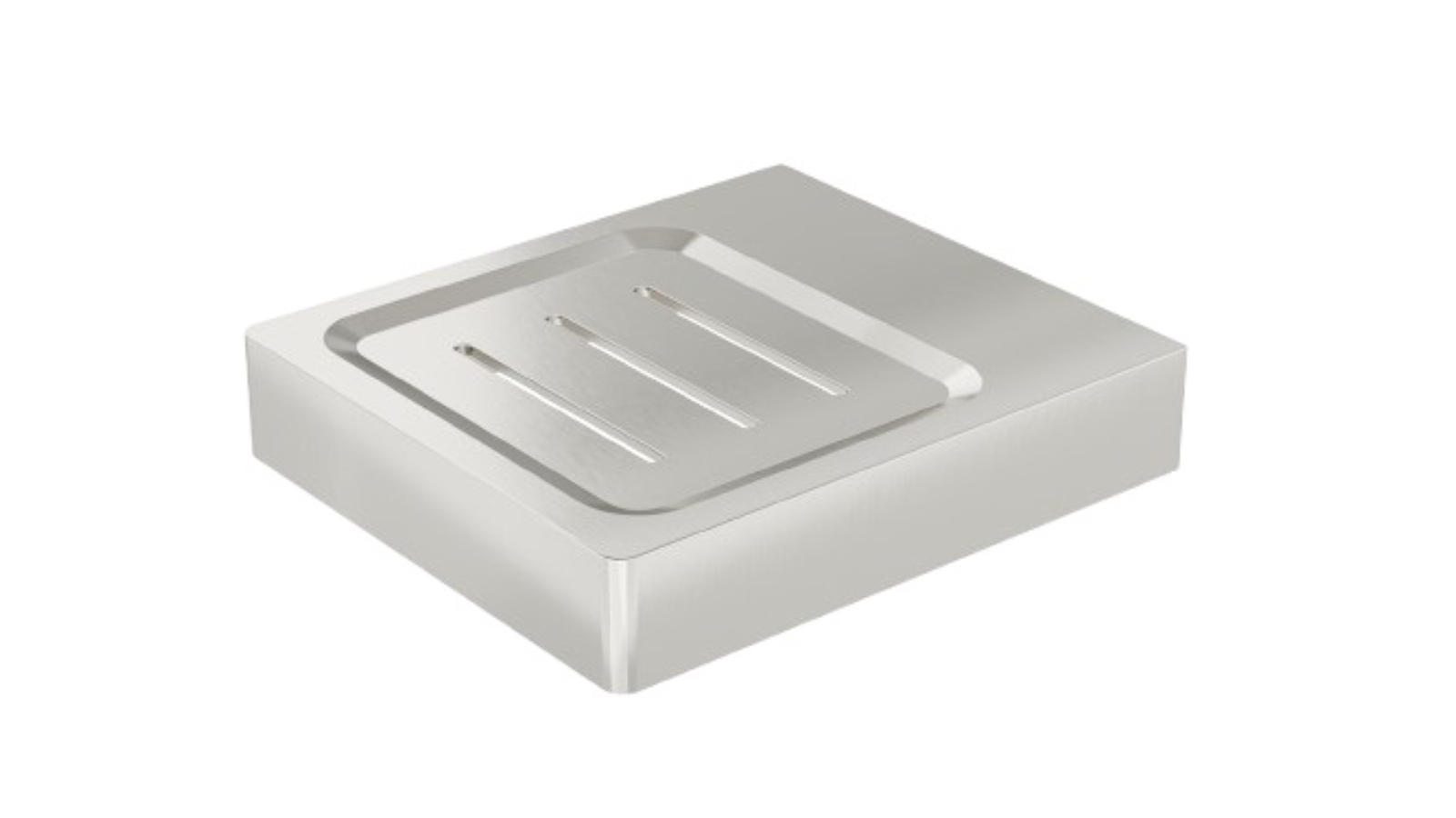 Linsol Circle Soap Dish - Brushed Nickel