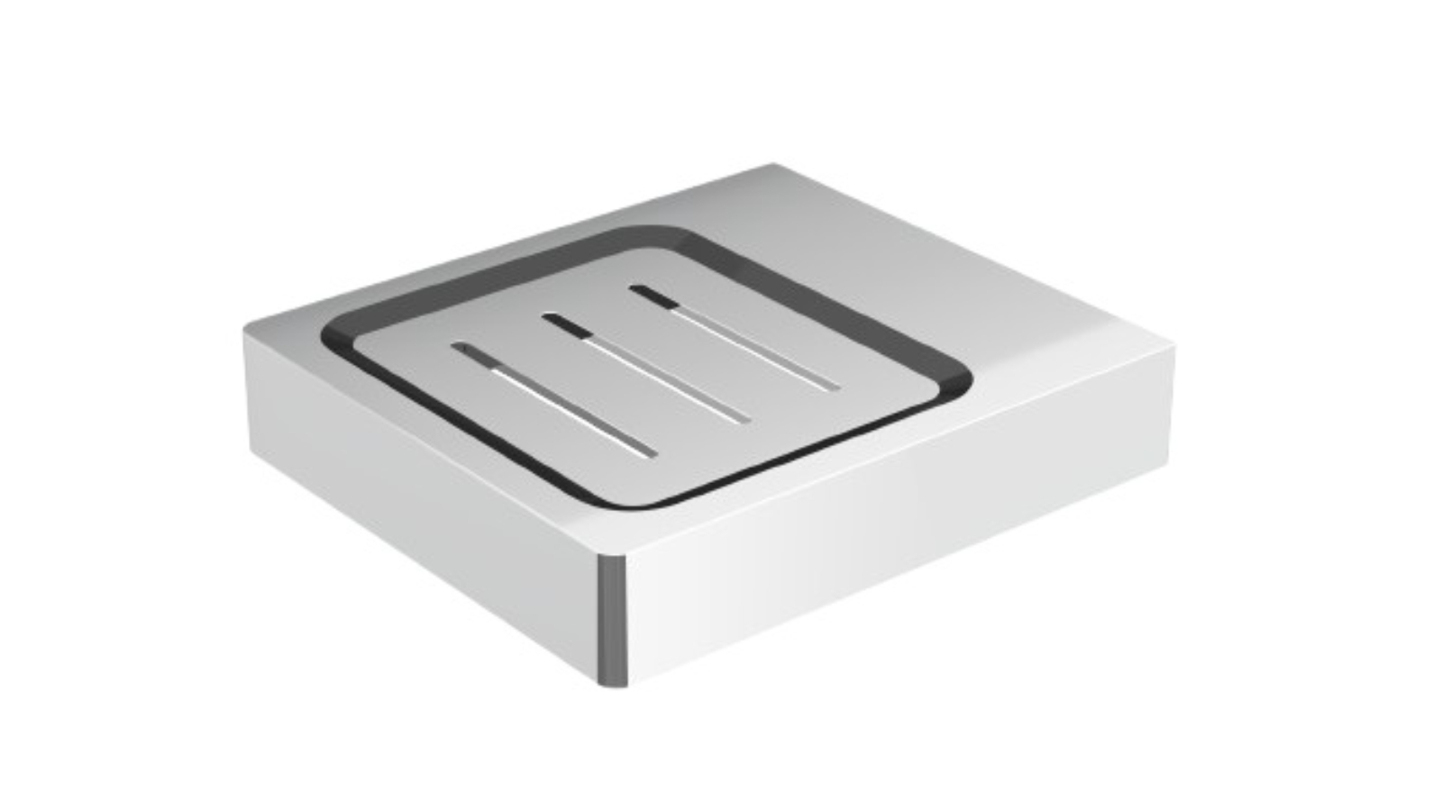 Linsol Circle Soap Dish - Chrome