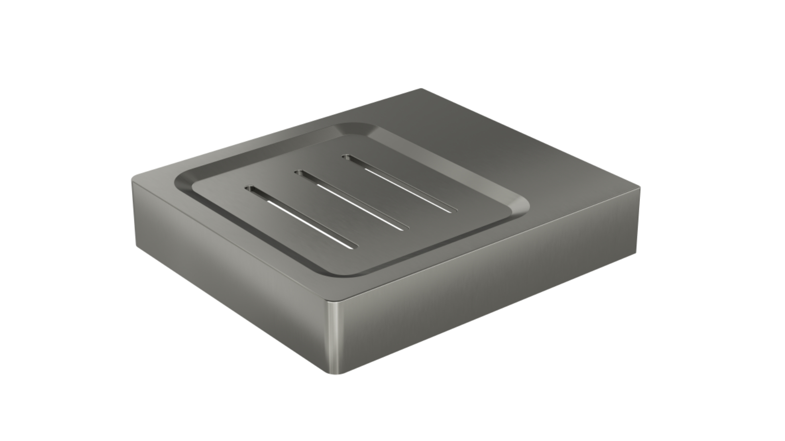 Linsol Circle Soap Dish - Gunmetal