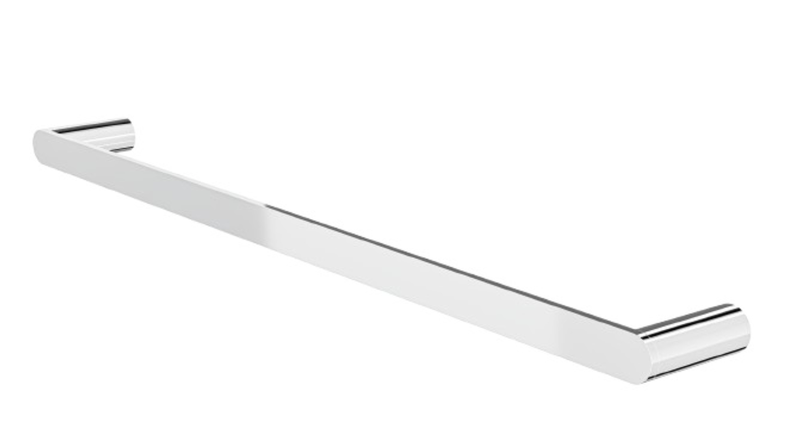 Linsol Circle 600mm Single Towel Rail - Chrome