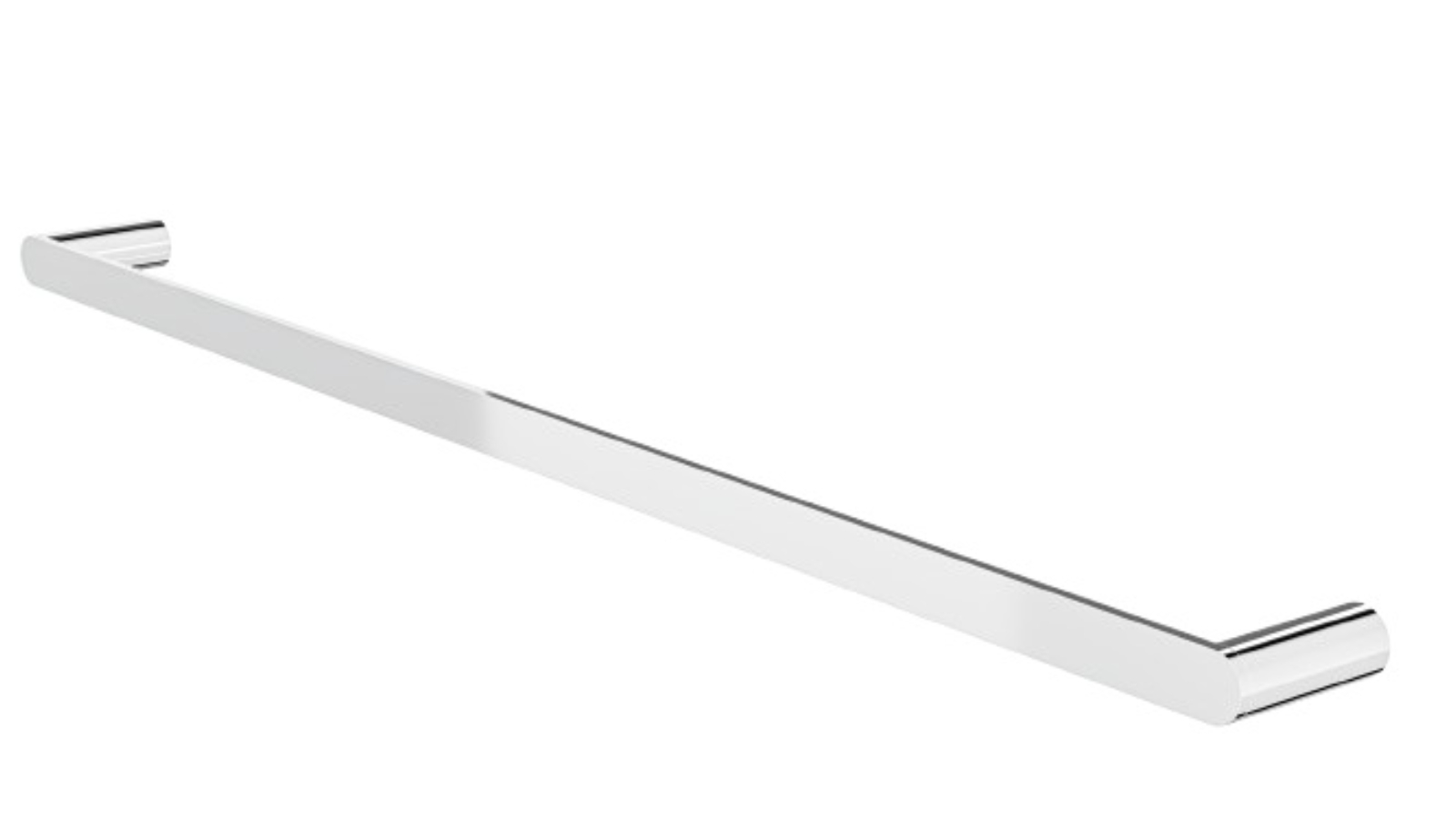 Linsol Circle 800mm Single Towel Rail - Chrome