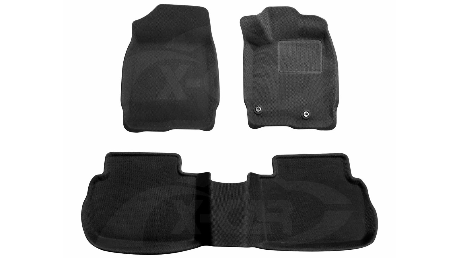 X-Car 3D All-Weather Full Set Floor Mat for Honda Civic 11th 2021-2024