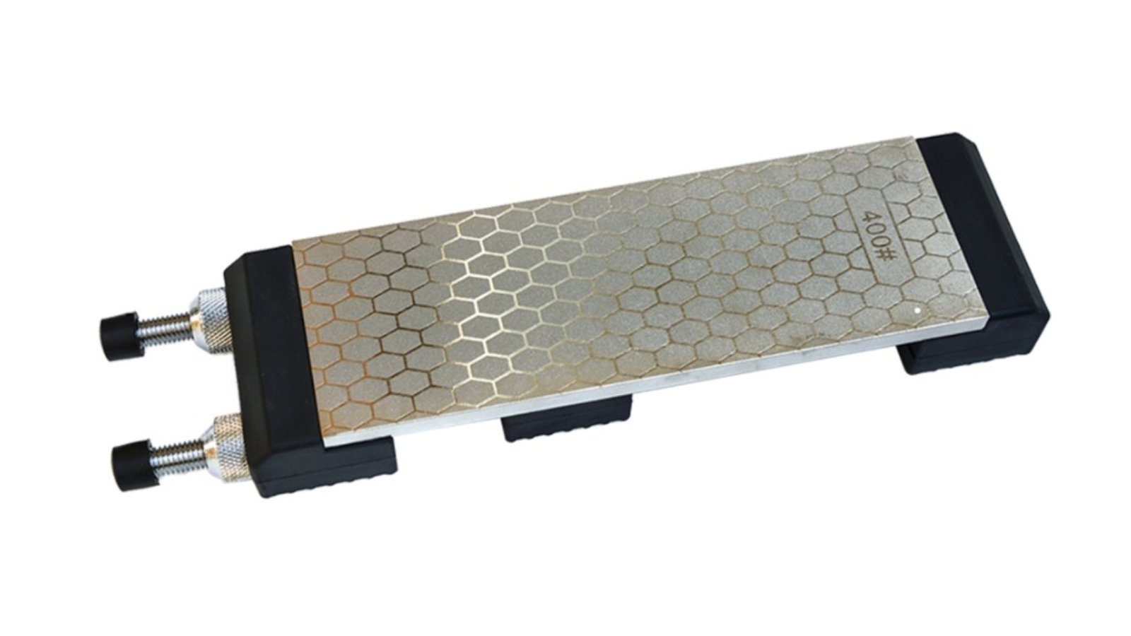 Serrano Double-Sided Diamond Knife Sharpeners with Stone Holder