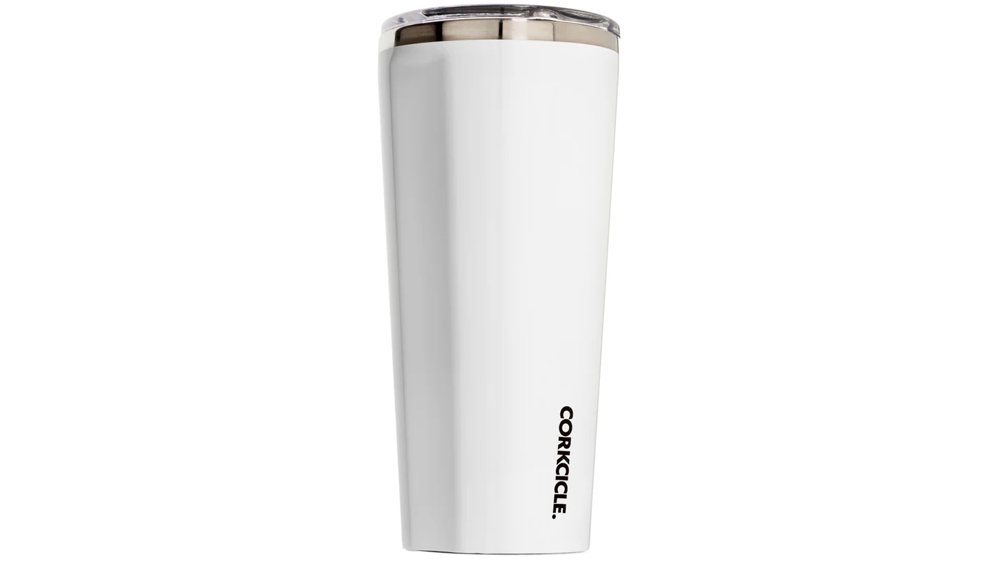 Corkcicle Classic 750ml Stainless Steel Drink Tumbler - Gloss White