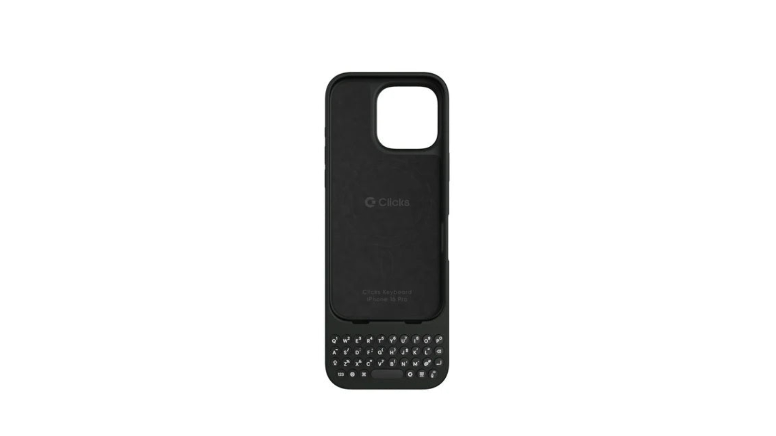 Clicks Keyboard for iPhone 16 Pro - Onyx