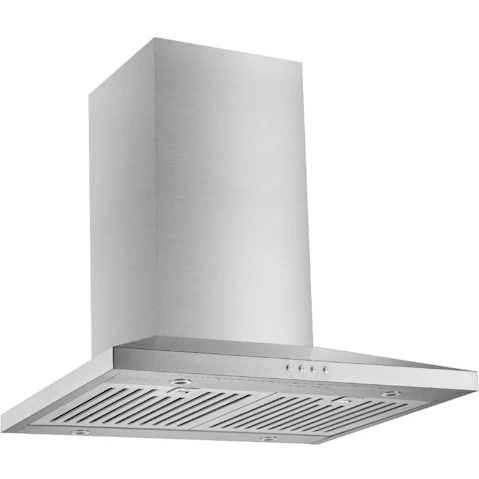 Glem Gas 60cm Stainless Steel Slim Line Canopy Rangehood