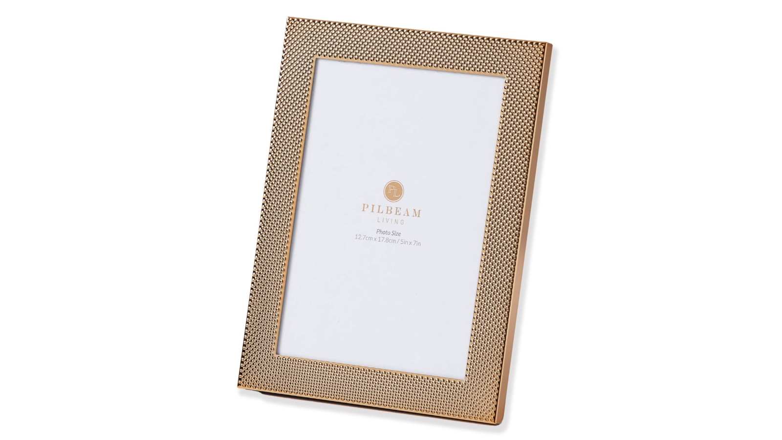 Pilbeam Living Gold Arman Photo Frame - 5 x 7inch