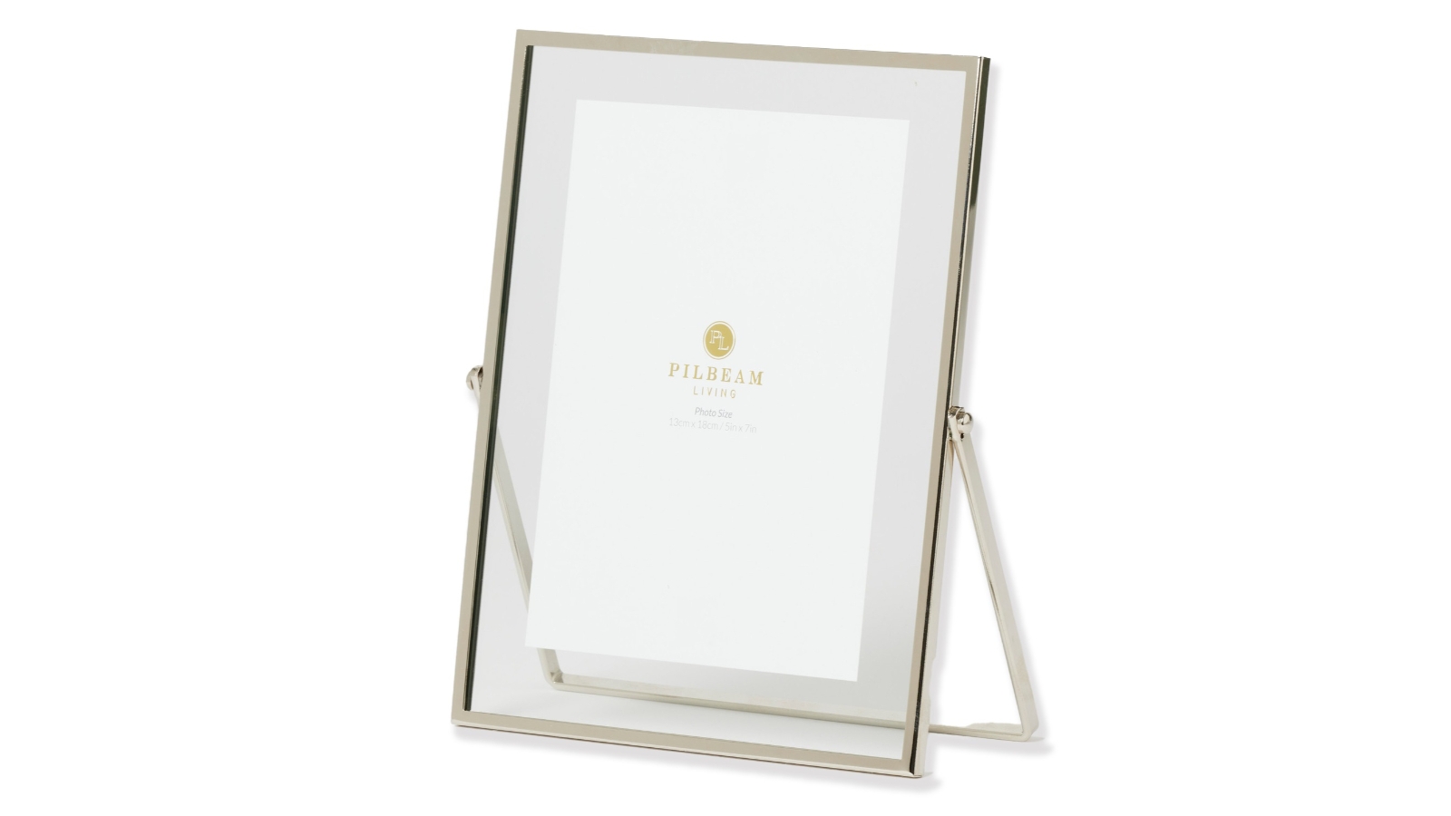 Pilbeam Living Stelle 5 x 7inch Photo Frame - Silver