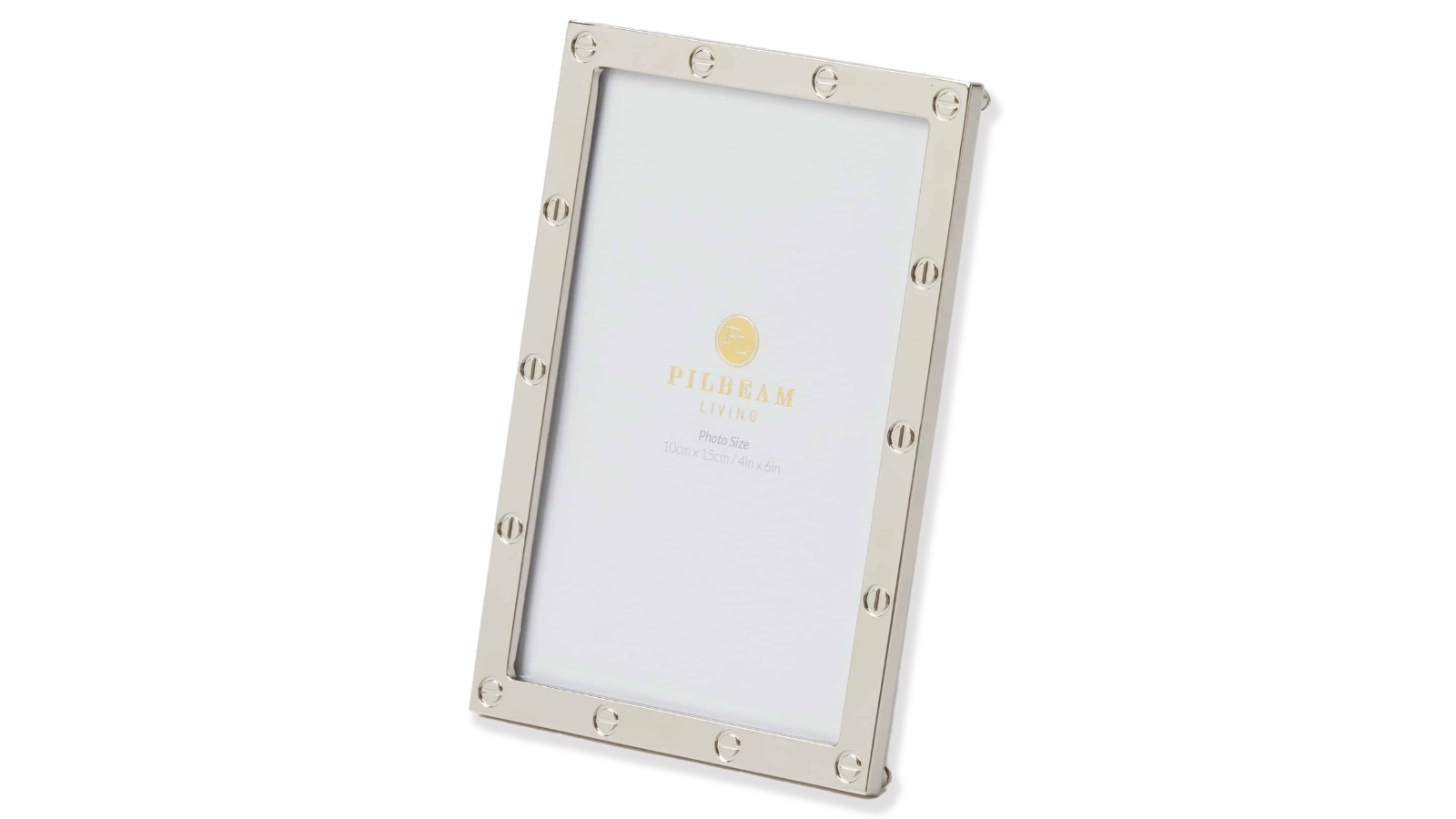 Pilbeam Living Kartia Metal Photo Frame Silver - Small