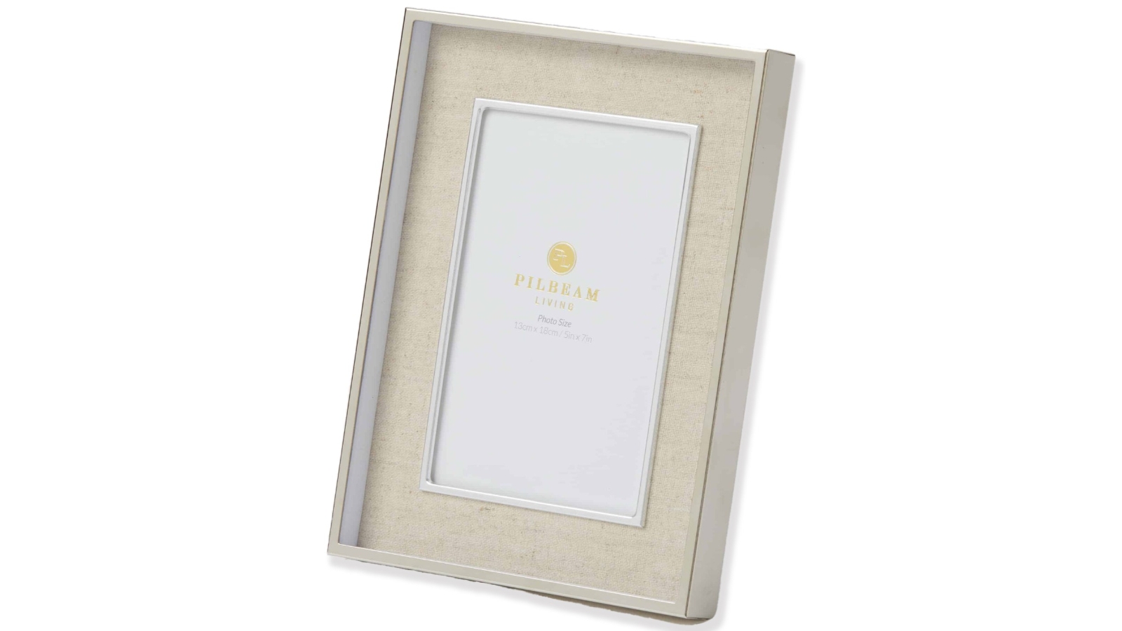 Pilbeam Living Florence Metal Photo Frame Silver