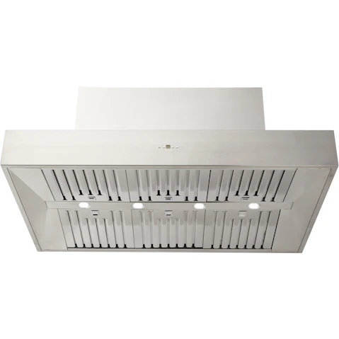 Schweigen 120cm BBQ Alfresco On-Board Canopy Rangehood with Twin Motor - Stainless Steel