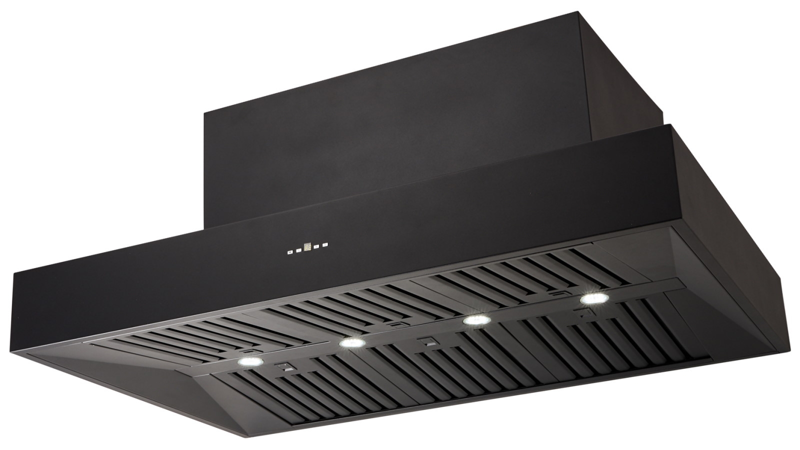 Schweigen 120cm Silent BBQ Alfresco Canopy Rangehood With Isodrive SE.3200 Motor - Matte Black
