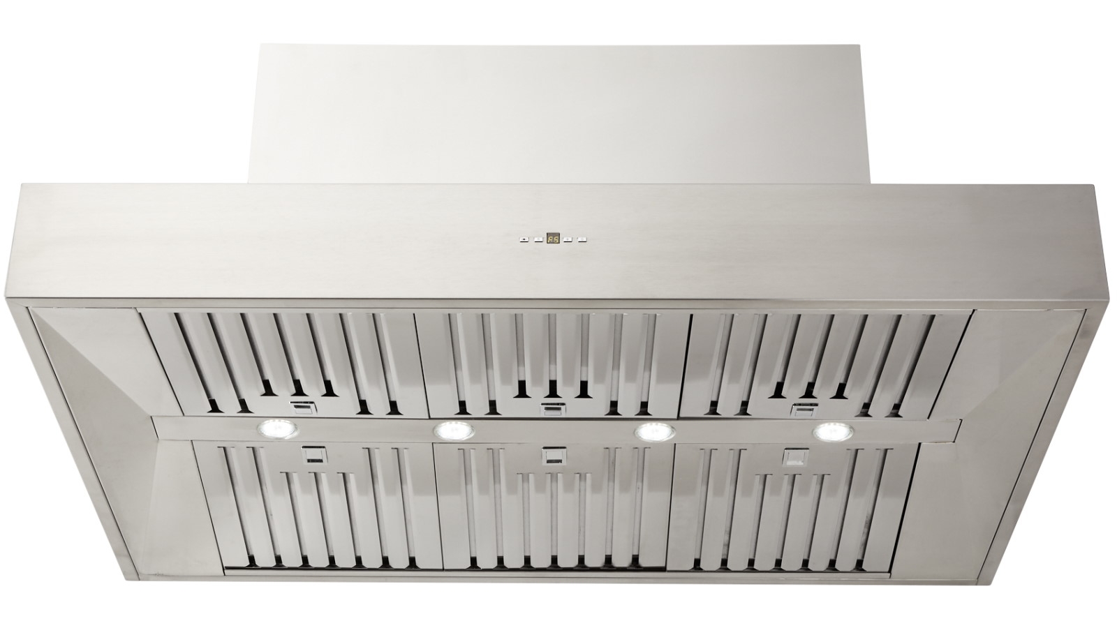 Schweigen 120cm Silent BBQ Alfresco Canopy Rangehood with Isodrive SP2.3000 Twin Motor - Stainless Steel